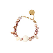 TALLULAH Bracelet- Natural Shell with Pearl