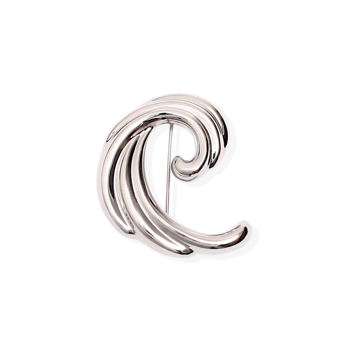 TIDES Brooch - Silver