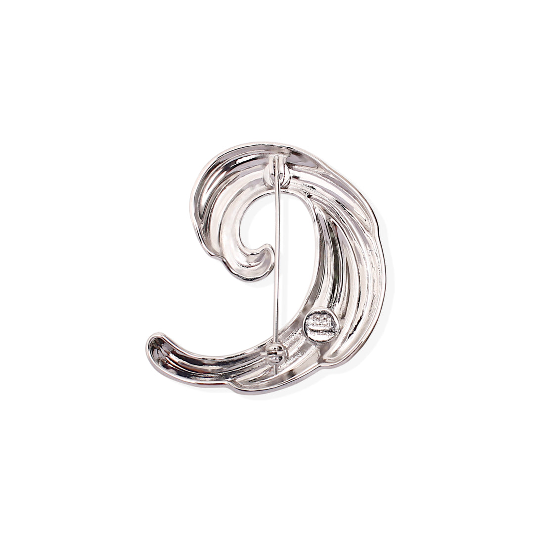 TIDES Brooch - Silver