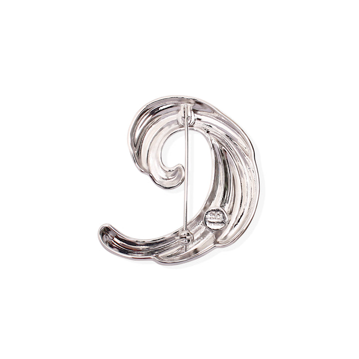 TIDES Brooch - Silver
