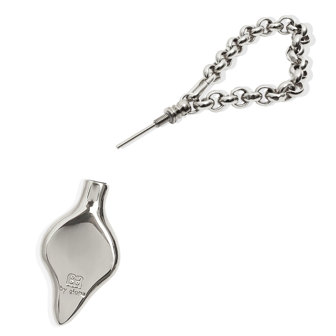 The Vessel Bag Charm - Silver