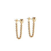 TRIOMPHE Earrings - Gold with CZ