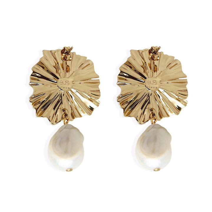 AMARY PEARL Earrings - Gold