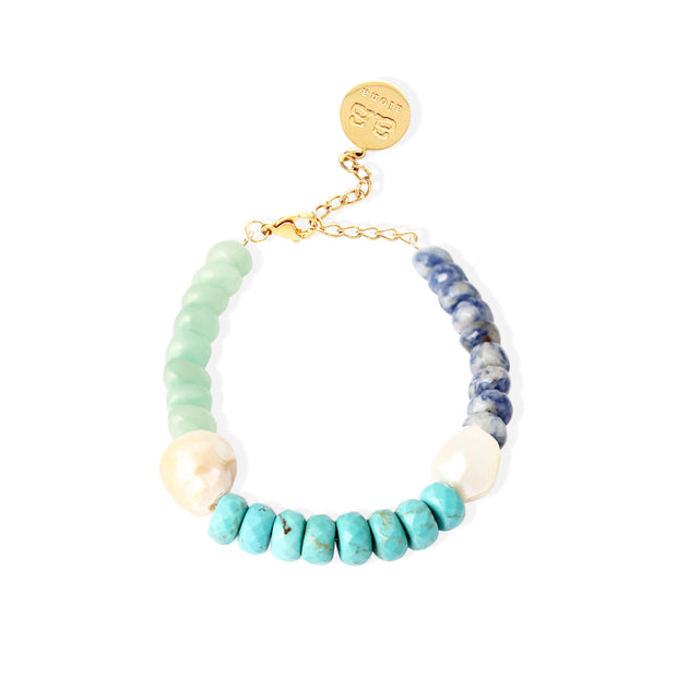 ADRIANA Bracelet - Pearls with Rondelles