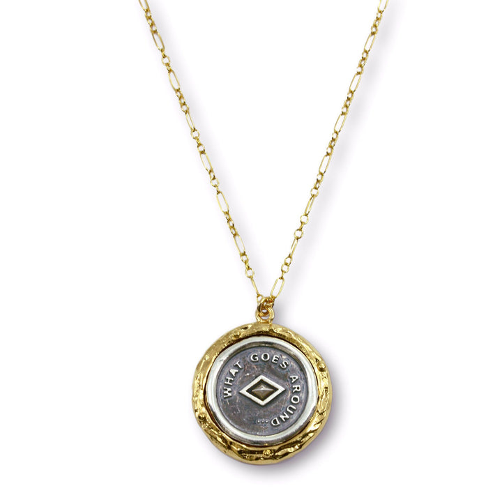 DEMI Necklace - Gold with Silver