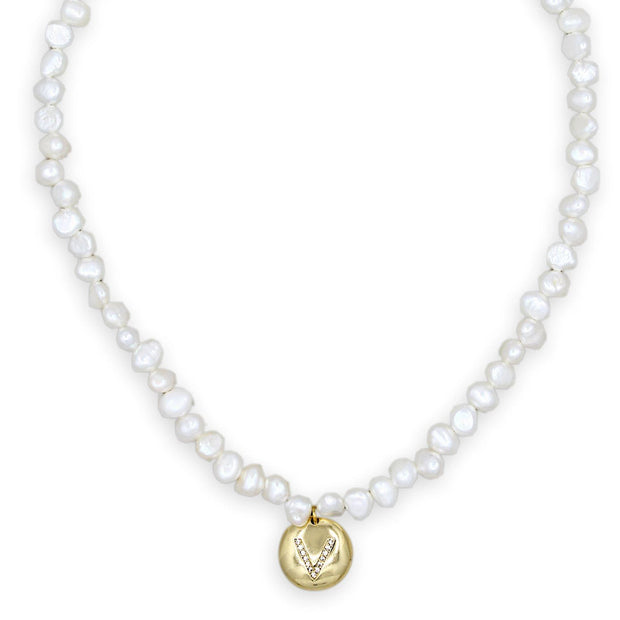 VERONICA PEARL Necklace - Gold