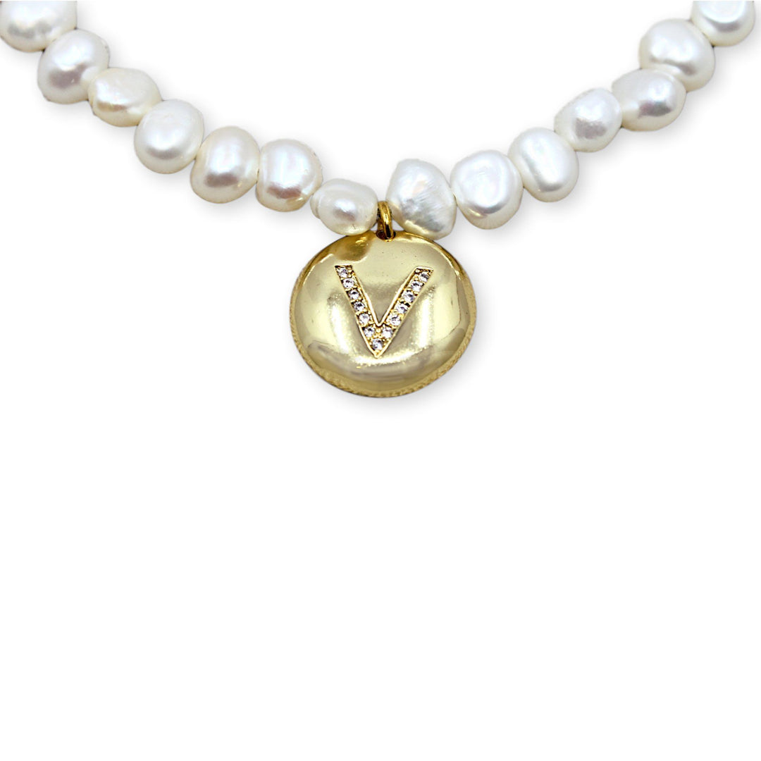 VERONICA PEARL Necklace - Gold