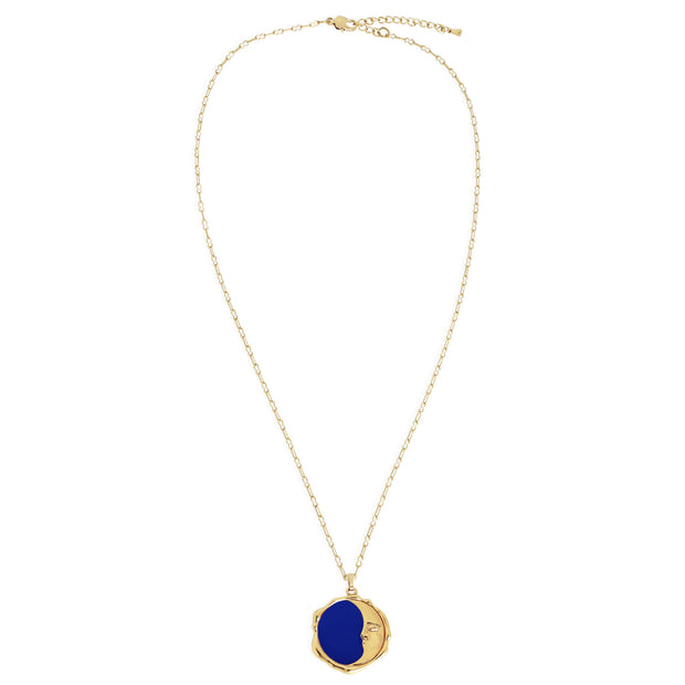 LEILA Necklace - Gold with Enamel