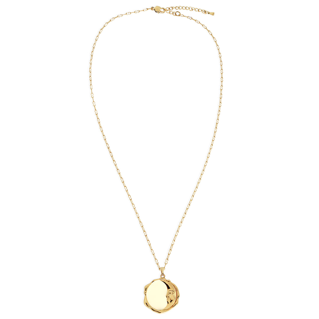 LEILA Necklace - Gold with Enamel