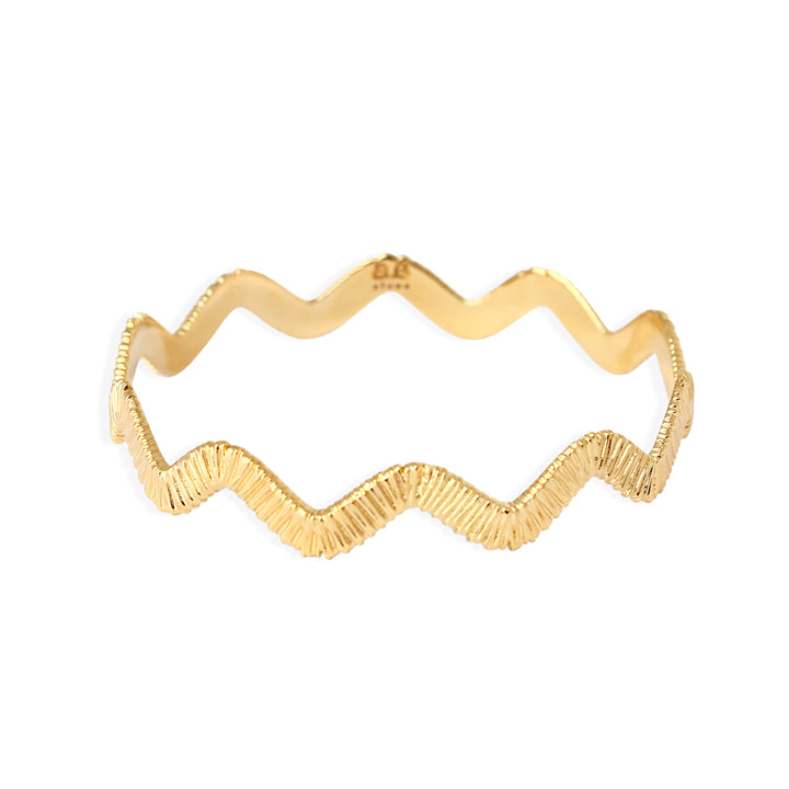 WAVY Bangle - Gold