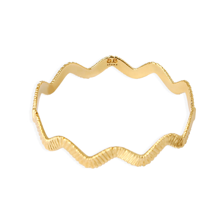 WAVY Bangle - Gold