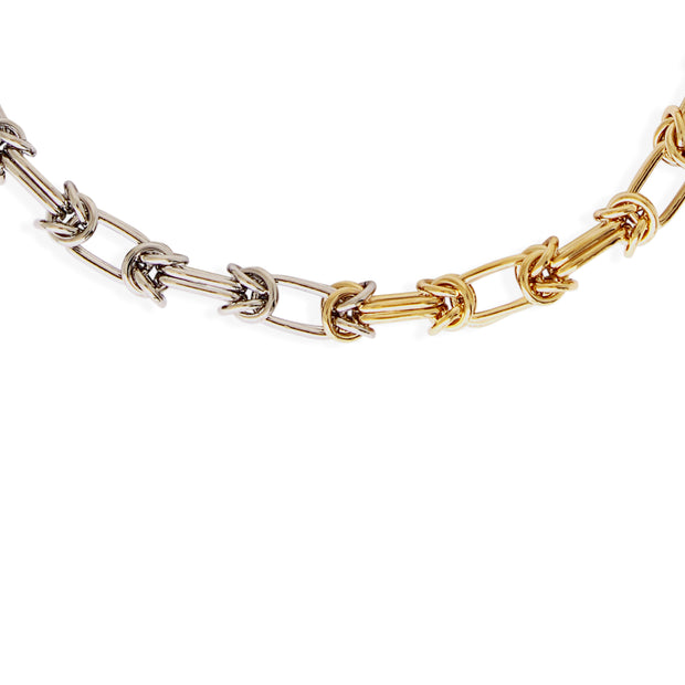 ZION Necklace - Gold and Silver