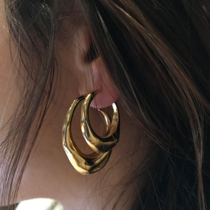 PANAREA Small Earrings - Gold