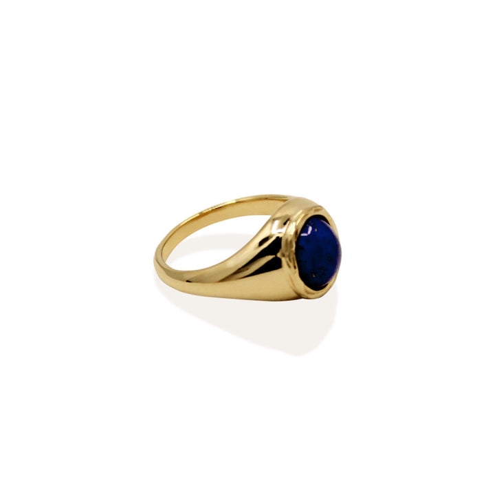 JULIETTE Ring - Gold and Lapis Lazuli